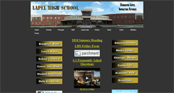 Desktop Screenshot of lapelhs.com